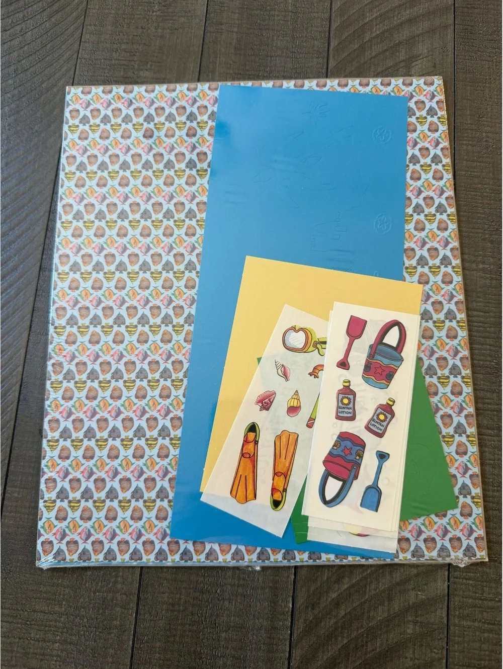 Creative Memories Tropical Combination Pack Scrapbooking Accessories from 1998